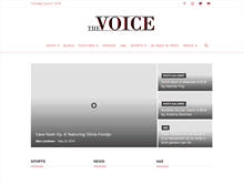 Tablet Screenshot of huntleyvoice.com